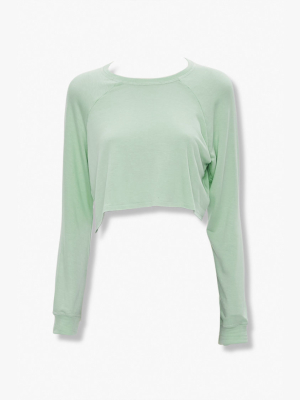 Raglan-sleeve Lounge Top