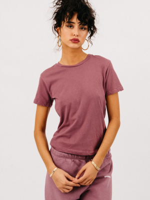 Baby Tee Mauve