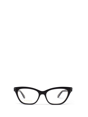 Gucci Eyewear Cat Eye Frame Glasses