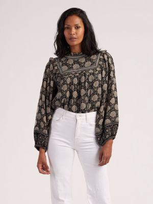 Cleobella Anita Blouse - Mystic Block