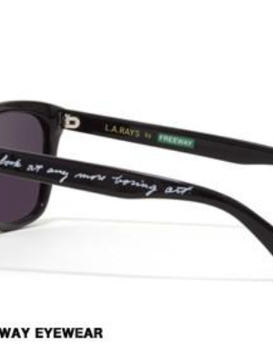 John Baldesarri: Freeway Sunglasses