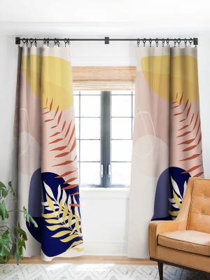 Gale Switzer Coastland Single Panel Blackout Window Curtain By Deny Designs.