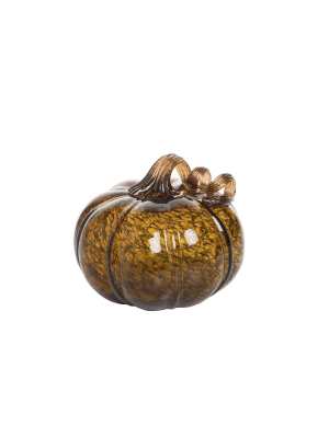 Gallerie Ii Artglass Mocha Pumpkin