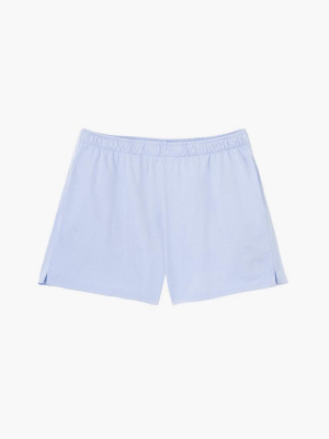 Cotton Shorts Cashmere Blue