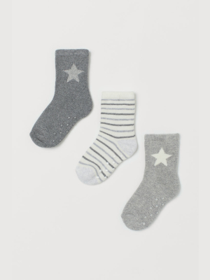 3-pack Terry Socks