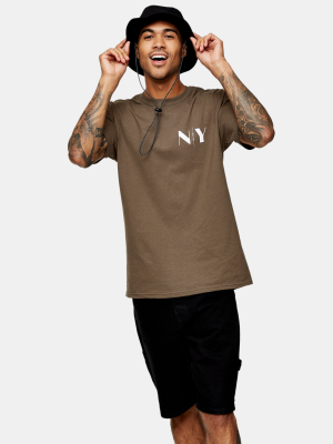 Khaki New York T-shirt