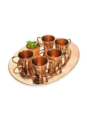 Copper Service For Six Moscow Mule Mug Set