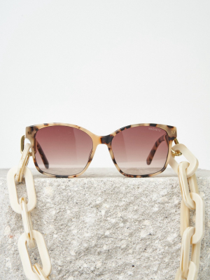 Jenny Sunglasses In Blonde Tortoise