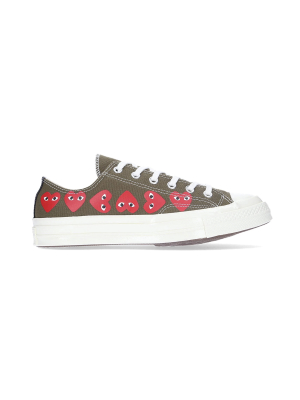Comme Des Garcons Play X Chuck Taylor 1970 Ox 'multi Heart'