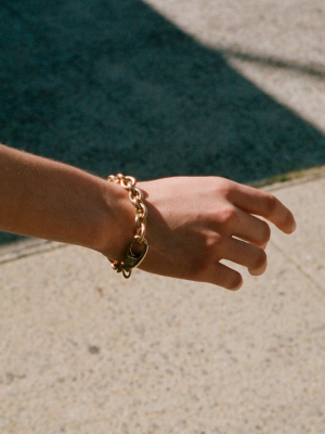 Laura Lombardi Cable Bracelet - Gold