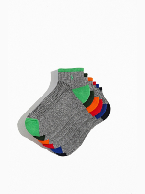 Polo Ralph Lauren Sport Quarter Sock 6-pack