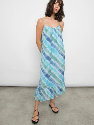 Jennica Dress - Ocean Mist Tie Dye