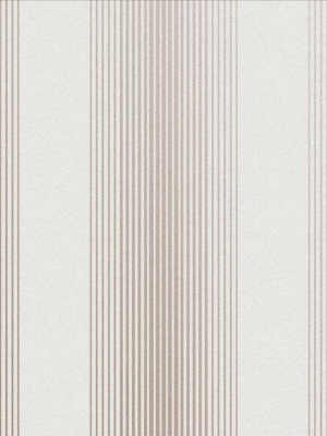 Lagom Stripe Wallpaper In White And Rose Gold From The Exclusives Collection By Graham & Brown