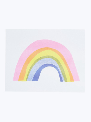 Rainbow Riso Print