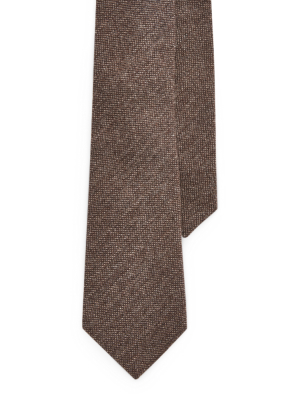 Herringbone Cashmere-silk Tie