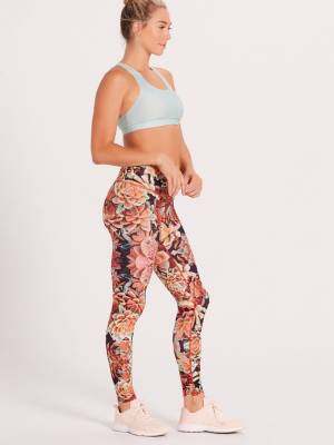 Coastal Bloom Barefoot Legging