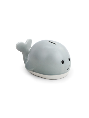 Demdaco Big Waves Whale Bank 7 X 4 - Grey