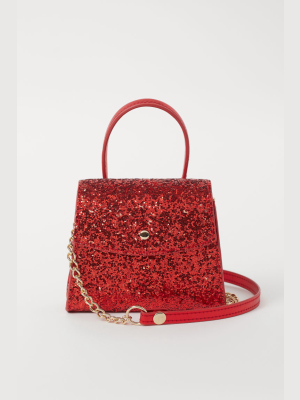 Glittery Shoulder Bag