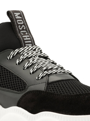 Moschino Teddy Lace-up Sneakers