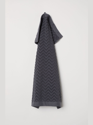 Jacquard-patterned Hand Towel