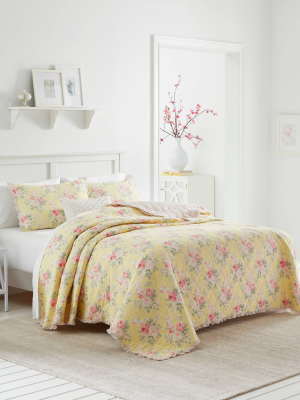 Yellow Melany Quilt - Laura Ashley