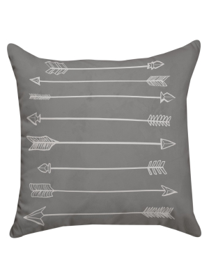 Arrow Throw Pillow - Thumbprintz