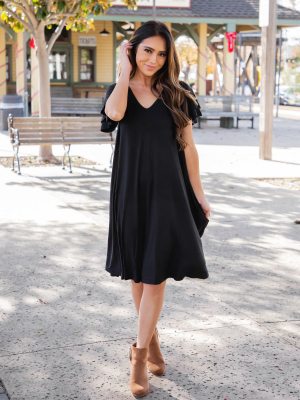 The Gabriella Dress - Black