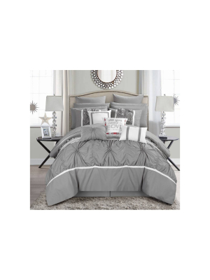 Legaspi 16pc Bed In A Bag Comforter Set