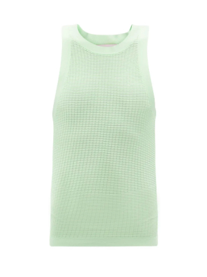 The Carson Technical Mesh Tank In Pistachio