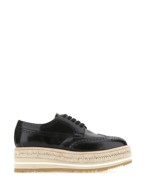 Prada Platform Derby Shoes