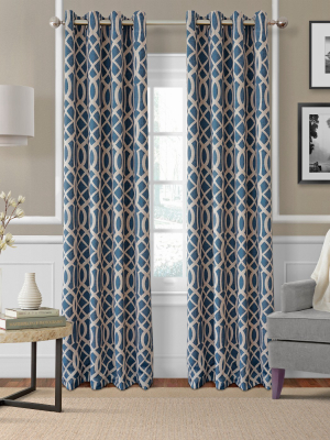 Harper Blackout Window Curtain Panel - Elrene Home Fashions