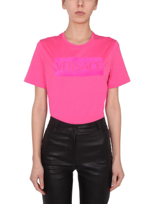 Versace Logo Printed T-shirt