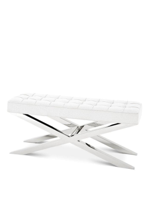 Eichholtz Beekman Place Bench - White