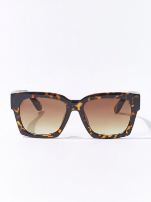 Square Tortoiseshell Sunglasses