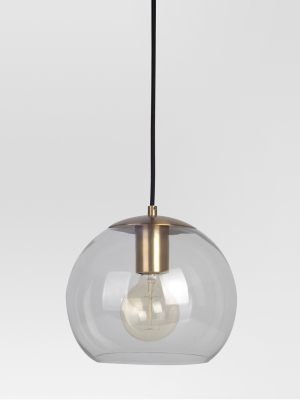 Madrot Small Glass Globe Pendant Ceiling Light - Project 62™