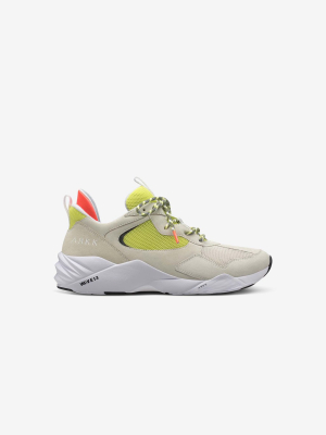 Kanetyk Suede W13 Off White Neon Lime - Women