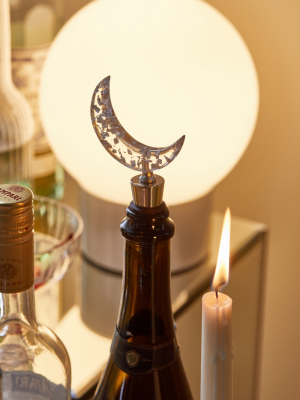 Crescent Resin Wine Stopper