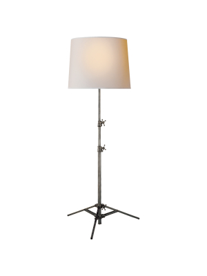 Studio Floor Lamp In Various Colors With Natural Paper Shade