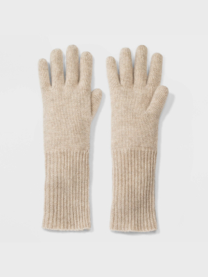 Women's Cashmere Gloves - A New Day™ One Size