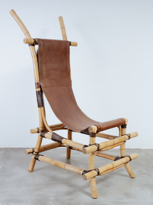 Orosco Leather  Gazelle Chair