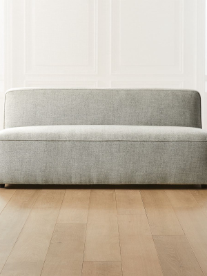 Lenyx Stone Armless Loveseat