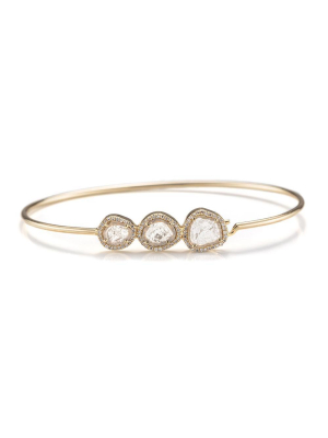 Juniper Slice Diamond Bangle