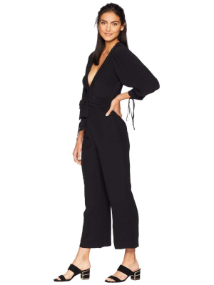 For Love And Lemons Georgi Jumpsuit Noir