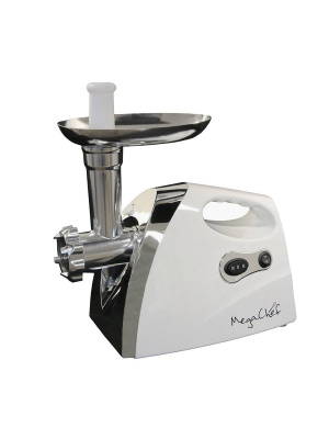 Megachef Automatic Meat Grinder - White