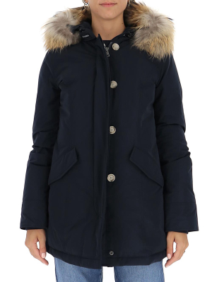 Woolrich Fur Trim Down Jacket