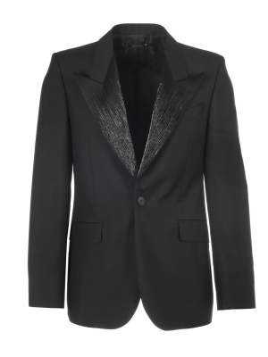 Givenchy Beaded Collar Blazer