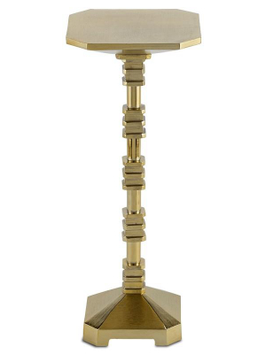 Pilare Gold Drinks Table