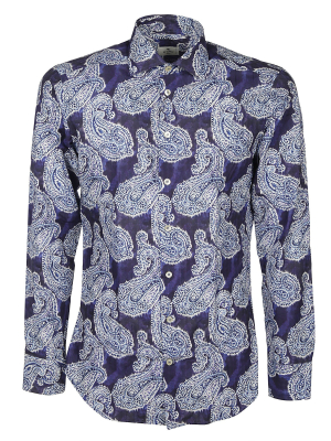 Etro Paisley Print Long-sleeve Shirt