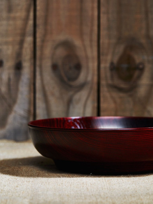 Red Lacquer Bowl