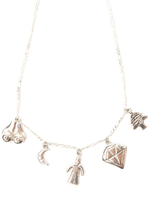 The Tuza Woman Charm Necklace